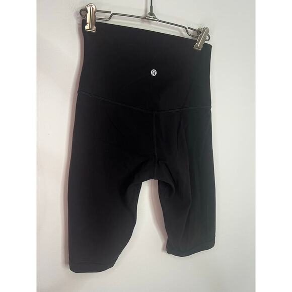 Lululemon Align Super High Rise Short Black Size 4 Biker - Picture 2 of 7